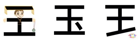 學中文象形字感(Chinese pictograph)玉