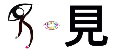 學中文象形字感(Chinese pictograph)見